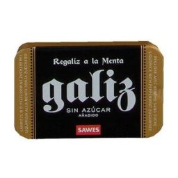 Sawes regaliz sin azúcar caja 20g