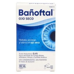 BAÑOFTAL Multidosis Ojo Seco 0,4% 10ml