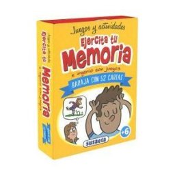 Susaeta Ediciones Juegos Y Actividades Con Cartas. Ejercita Tu Memoria E Ingenio Con Juegos