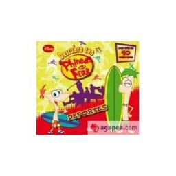 Editorial Everest Phineas Y Ferb. Deportes. Libro Educativo Con Pegatinas