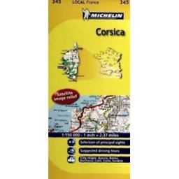 MICHELIN Mapa Local Corsica