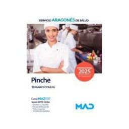 Ed. MAD Pinche. Temario Materia Común. Servicio Aragonés De Salud (salud)