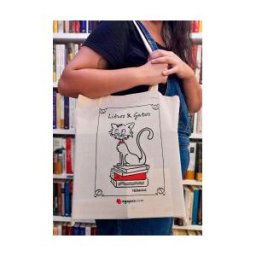 Bolsa Agapea. Libros Y Gatos