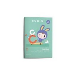 Editorial Rubio Escritura Con Letra De Imprenta (+4 Años). Vol. 2
