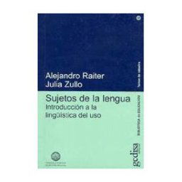 GEDISA Sujetos De La Lengua