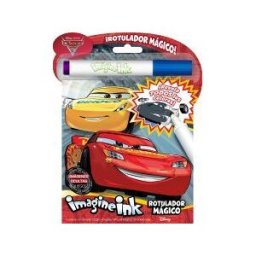 Libros Disney Cars 3. Rotulador Mágico
