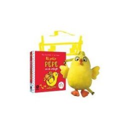 Fundación Santa María-Ediciones SM Pack De El Pollo Pepe Va Al Colegio + Muñeco Mochila