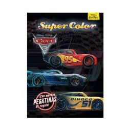 Libros Disney Cars 3. Supercolor