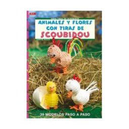Editorial El Drac, S.L. Serie Scoubidou N 7. Animales Y Flores Con Tiras De Scoubidou