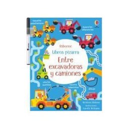 Usborne Publishing Entre Excavadoras Y Camiones