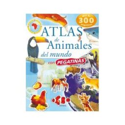 Susaeta Ediciones Atlas De Animales Con Pegatina Atlas De Animales Del Mundo (atlas De Animales Con Pegatinas)