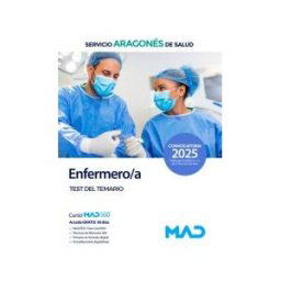 Ed. MAD Enfermero/a. Test Del Temario. Servicio Aragonés De Salud (salud)