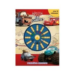 Libros Disney Cars En La Carretera. Pequeños Artistas con 12 Miniceras!