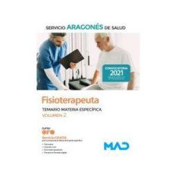 Ed. MAD Fisioterapeuta. Temario Materia Específica Volumen 2. Servicio Aragonés De Salud (salud)