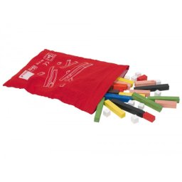 Juego goula didactico regletas en bolsa 55 piezas