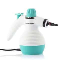 InnovaGoods Steany Vaporeta de Mano Multiusos con Accesorios 9 en 1 0.35L 3 Bar 1000W