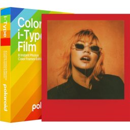 Polaroid Película 8 Fotos Instantáneas en Color con Marcos de Color para i-Type