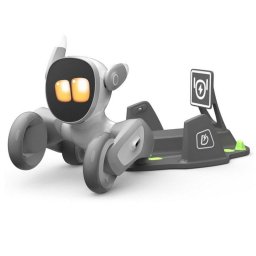 Perro robot inteligente Loona EPP3.0 IA Reconocimiento Facial Multilenguaje 2GB 8GB LCD Blanco