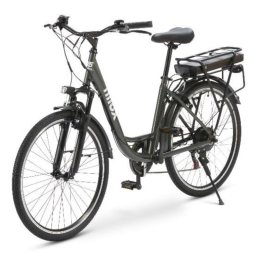 Bicicleta eléctrica Nilox NXEBJ5PROGR 26" 250W 65 km Disco LED Black No Plegable