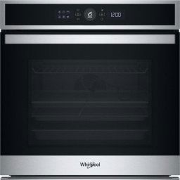 Horno eléctrico Whirlpool WOI4IS8PPM0SXA 73L Negro/Inox pirolítico con vapor y 17 programas