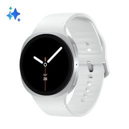 Smartwatch Samsung Galaxy Watch 8 Bluetooth GPS 44mm plata, monitorización avanzada salud