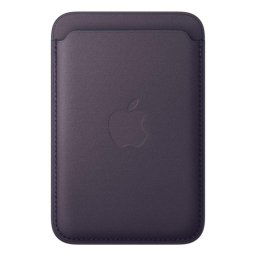 Cartera de Trenzado Fino MagSafe Púrpura para iPhone (Microtwill, Compatibilidad Total MagSafe)