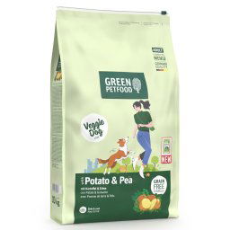 Green Petfood VeggieDog Grainfree patata y guisantes - Pack % - 2 x 10 kg