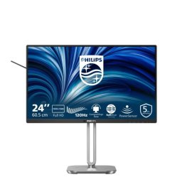 Monitor Philips 24B2N4200/00 23.8" FullHD 120Hz IPS Altura Ajustable USB Altavoces 4ms