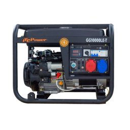 Generador de gasolina Itcpower GG10000LET arranque eléctrico 12V pantalla LED