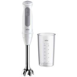Braun Batidora de mano MultiQuick 5 MQ50001M con diseño antisalpicaduras. Blanco