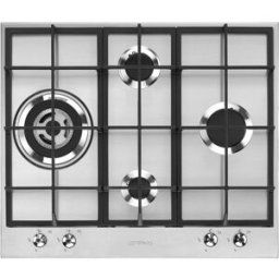 SMEG Placa gas 4 quemadores - PX364L. Inox
