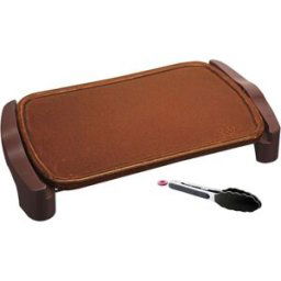 Jata Plancha de asar GR559 de terracota + pinza de regalo.
