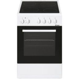Candy Cocina compacta con placa vitrocerámica con 4 zonas y horno multifunción - CVE5436FEEW/E. Blanco