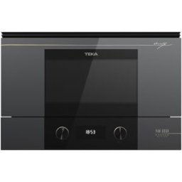 Teka Microondas integrable Edición Van Gogh de con grill y base cerámica con 3 funciones de cocinado - ML 82-VGOGH BIS L. Negro
