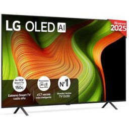LG TV OLED AI B5 195cm (77') OLED77B56LA, Smart TV 4K. Marrón oscuro