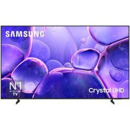 Samsung TV LED 214cm (85') Crystal TU85U8075FUXXC 4K PANTONE Smart TV. Negro