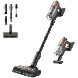 Dreame Aspirador de escoba sin cables Z20 con sistema de filtrado HEPA. Negro