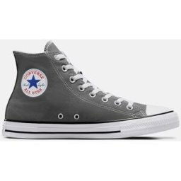Converse Zapatillas casual unisex Chuck Taylor All Star Alta Lona . Gris oscuro 39,5