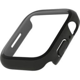 Belkin Protector de pantalla con revestimiento y borde protector para Apple Watch 45 mm. Negro