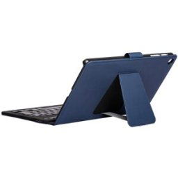 SilverHT Funda Wave Blue con teclado Bluetooth para tablet Samsung Galaxy TAB A9+ 11' (2023). Azul