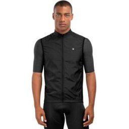 Siroko Chaleco cortavientos ciclismo de hombre V1 . Negro S