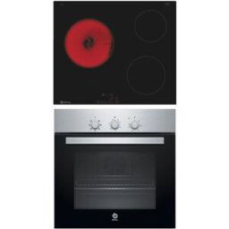 Balay Conjunto de horno multifunción + Placa vitrocerámica - 3HV833XP.