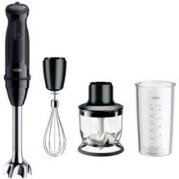 Braun Batidora de mano MultiQuick 5 MQ50202M con 3 accesorios y 21 velocidades. Negro