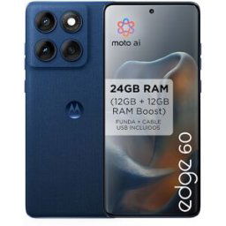 Motorola edge 60 12 GB + 512 GB móvil libre. PANTONE Gibraltar Sea 512 GB + 12 GB RAM