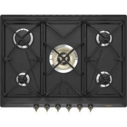 SMEG Placa gas 5 quemadores - SRV876AOGH. Antracita