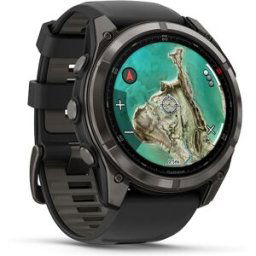 Garmin Reloj Smartwatch Fenix 8 Pro Microled LTE 51mm Zafiro . Titanio Negro