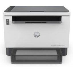HP Impresora Multifunción Rellenable LaserJet Tank MFP 2604dw, Ethernet, Wi-Fi y Bluetooth (Reacondicionado A estrenar). Blanco / Gris