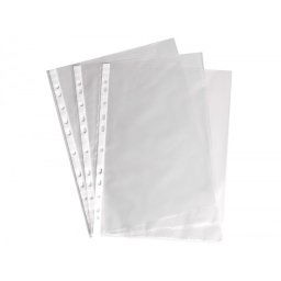 Funda multitaladro saro folio 90 mc pvc cristal caja de 100 unidades