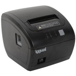 iggual TP7001 Impresora Térmica de Tickets USB+RS232+RJ45 Negra