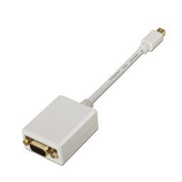 Conversor Mini DisplayPort a VGA Aisens A125-0136 15cm Blanco Plug and Play RoHS